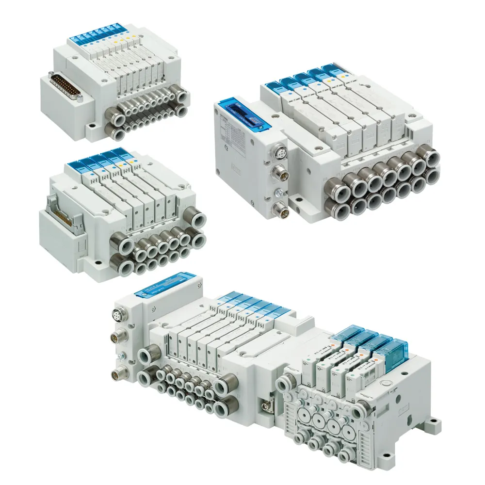 Van điện từ 5 cổng nhỏ gọn dạng cắm (Plug-in) - JSY1000/3000/5000